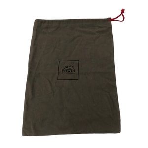 Jack Erwin Gray Shoe Dust Bag